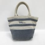 z■ ロンハーマン/RonHerman ミニトートハンドバッグ■紺系/LADIES/97【中古】■