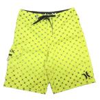 z# Harley /HURLEY плавание брюки купальный костюм [30] желтый /men's/178[ б/у ]#