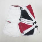 z# Billabong /Billabong шорты для серфинга / купальный костюм [32] белый красный серия /men's/178[ б/у ]#