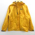 s# Descente /DESCENTE с хлопком лыжи одежда JKT[L] желтый серия /MENS/139[ б/у ]