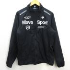 z# Descente /DESCENTE спорт одежда / жакет [O] чёрный /men's/77[ б/у ]#