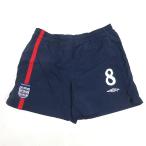 G# Umbro /UMBRO шорты / тренировка одежда [M] темно-синий /men's/124[ б/у ]#