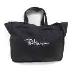 D■ロンハーマン/RonHerman キャンバス地 トートバッグ BAG■黒/58【中古】