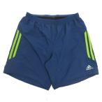 G# Adidas /adidas шорты / тренировка одежда [L] темно-синий /men's/74[ б/у ]#