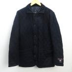 D# mail &amp;ko-/MALE&amp;CO двусторонний стеганная куртка JKT[L] темно-синий / зеленый /MENS/63[ б/у ]