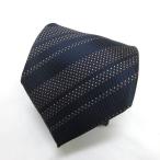 G# Takeo Kikuchi /TAKEO KIKUCHI NECKWEAR общий рисунок галстук # темно-синий /men's/32[ б/у ]#