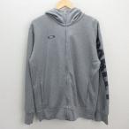 G# Oacley / OAKLEY полный Zip Parker [XL] пепел /men's/55[ б/у ]#