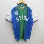 R# Saitama Seibu Lions /LIONS форма для болельщиков / копия # зеленый [L]MENS/ бейсбол /32[ б/у ]#