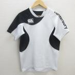 G# canterbury /CANTERBURY тренировка рубашка / dry футболка [M] белый чёрный /men's/63[ б/у ]#