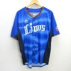 C# Saitama Seibu Lions /LIONS форма для болельщиков / копия бейсбол [L] синий /MENS#41[ б/у ]#