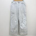 H# Barton /BURTON одного цвета в клетку сноуборд брюки winter брюки [M] незначительный серый /MENS#26[ б/у ]