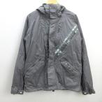 D# Barton /BURTON сноуборд жакет winter одежда / подкладка имеется [L] пепел /MENS#128[ б/у ]
