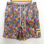 C# filler /FILA общий рисунок купальный костюм вода суша обе для Rush Guard / Surf шорты [L] мульти- /MENS#81[ б/у ]#