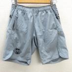 C#a потертость ta/ATHLETA шорты / тренировка одежда футбол / футзал [M] пепел /MENS#83[ б/у ]#