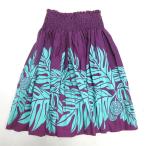 D# хула для # - u Piaa общий рисунок юбка пау Hawaiian # фиолетовый /75[ б/у ]
