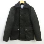 D# Uniqlo /UNIQLO× JW ANDERSON шерсть Blend стеганная куртка [S].. хаки /MENS/60[ б/у ]