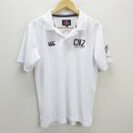 G# canterbury /canterbury короткий рукав dry рубашка-поло [L] белый /men's/93[ б/у ]#