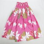 D# хула для # ручная работа юбка пау свободный размер Hawaiian / общий рисунок # розовый /3[ б/у 
