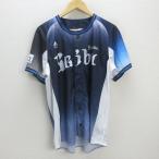 D#Majestic производства # Saitama Seibu Lions /LIONS фульволовый язык копия форма # темно-синий [L]MENS/69[ б/у ]