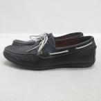 H#[26.5cm] Takeo Kikuchi /TAKEO KIKUCHI обувь для вождения / темно-синий /MENS#22 [ б/у ]