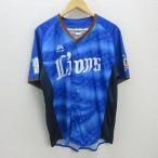 G#Majestic производства / Saitama Seibu Lions копия Uni Home / сопутствующие товары #[L] синий /MENS/ бейсбол /59[ б/у ]#