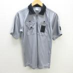 G# Adidas /adidasre свободный одежда / dry футболка [S] пепел /men's/52[ б/у ]#