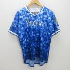 C# Yokohama DeNA Bay Star z/YOKOHAMA BAYSTARS форма [L] синий /MENS/48[ б/у ]