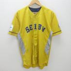 G# Seibu лев z/LIONS форма для болельщиков / копия # желтый цвет [ мужской L]MENS/ бейсбол /43#