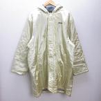 Q# неиспользуемый товар # Old Adidas /ADIDAS bench пальто / разогрев JKT# золотой [ мужской XL] retro MENS/47[ б/у ]