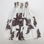 D# хула для # ручная работа общий рисунок юбка пау свободный размер Hawaiian # белый /LADIES/40Y[ б/у ]