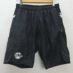 g#a потертость ta/ATHLETA шорты / спорт одежда [O] чёрный /men's/82[ б/у ]#