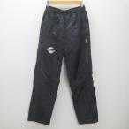 g#a потертость ta/ATHLETA ветровка брюки / спорт одежда [M] чёрный /men's/114[ б/у ]#