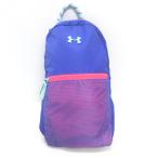 g# Under Armor /UNDER ARMOUR Junior девушки e уровень -to sling сумка 1305314 # синий фиолетовый серия /KIDS/19[ б/у ]#