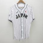 g# samurai Japan / бейсбол форма для болельщиков [F] белый /men's/7[ б/у ]#