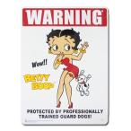 アメリカン雑貨 Betty Boop ベティちゃんグッズ プラスチックサインボード ポスター DOGS