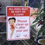 アメリカン雑貨 Betty Boop ベティちゃんグッズ プラスチックサインボード ポスター PET