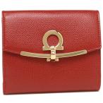 フェラガモ 折財布 レディース Salvatore Ferragamo 22C877 0673999 004 レッド