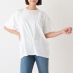 【返品OK】エムエムシックス メゾンマルジェラ Tシャツ ベーシック オーバーサイズ ホワイト レディース MM6 Maison Margiela S62GD0085 S23588 100