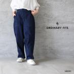 ORDINARY FITS オーディナリーフィッツ JAMES PANTS ジェームスパンツ ワンウォッシュ レディース ネイビー 送料無料