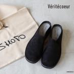 SALE セール 40%OFF Veritecoeur ヴェリテクール VC-2477サボ SHOTO by Veritecoeur ゆうパック発送 イタリア製 ブラック サボサンダル