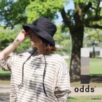 odds オッズ SUNNY HAT 24' サニーハット メール便対応 24SS 帽子 ハット ベージュ エクリュ ブラック グレー アウトドア UV加工 日除け