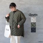 Gymphlex ジムフレックス キルトダウンカラーレスコート ゆうパック発送 サイズ14 25AW アイボリー オリーブ ブラック
