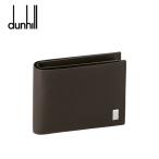 ダンヒル Plain 財布 dunhill プレーン 二つ折り ダークブラウン 22R2P10PS201R