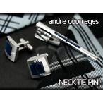 andre courreges Andre * Courreges галстук булавка темно-голубой кошачий глаз CT4007[ комплект нет ]