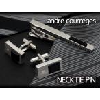 andre courreges Andre * Courreges галстук булавка черный оникс CT4013[ комплект нет ]