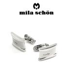 mila schon ミラショーン カフス 専用ボックス付き ロジウムメッキ MSC10349