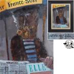 [1on1] подлинный произведение больше рисовое поле .[ газета продажа. m колодка ] живопись масляными красками парусина 8 номер рамка | Франция ... Takumi ракушка b-ru международный выставка Grand Prix 