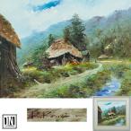 [1on1] подлинный произведение пешка .. Saburou [ гора .] живопись масляными красками парусина 10 номер рамка | старый дом в японском стиле популярный художник 