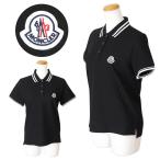 モンクレール ポロシャツ 半袖 レディース 8A00008 84720 999 トップス ロゴ MONCLER POLO MANICA CORTA