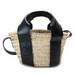 クロエ ショルダーバッグ レディース Chloe Senese CHC23SS304J66 001 クロエセンス スモール バスケットバッグ かごバッグ ハンドバッグ ブラック 黒